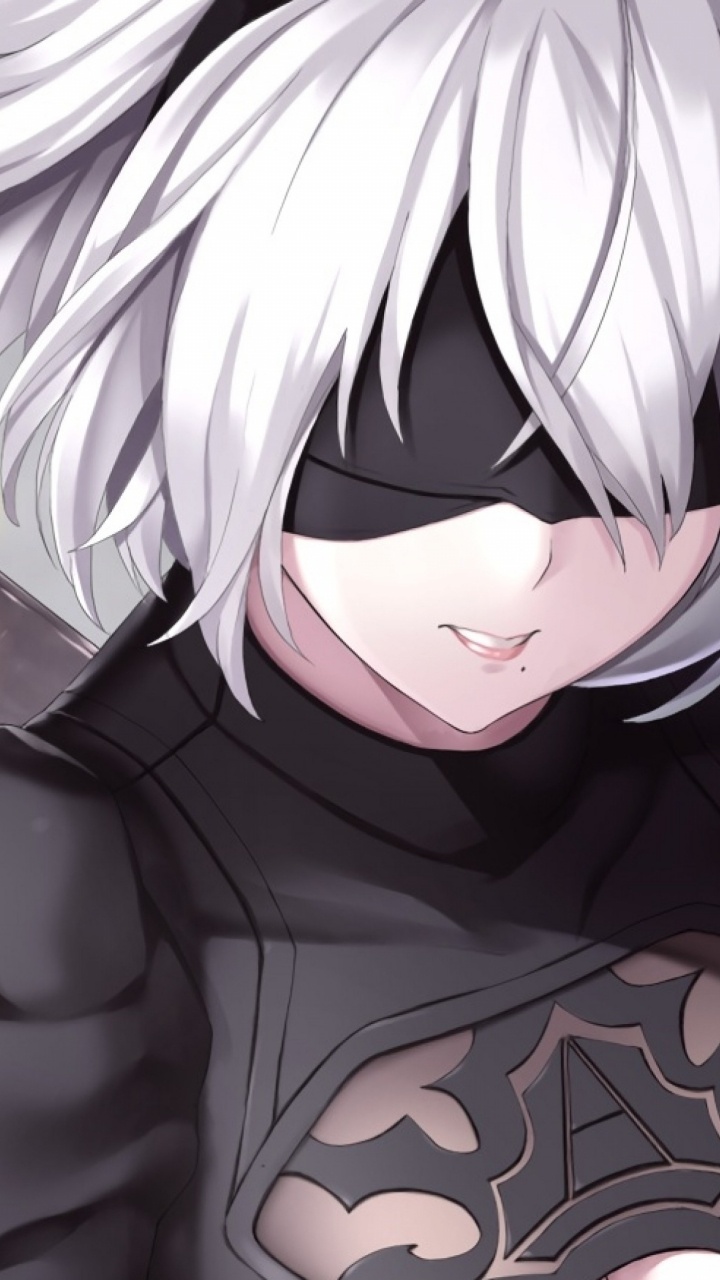 Blue Haired Male Anime Character. Wallpaper in 720x1280 Resolution