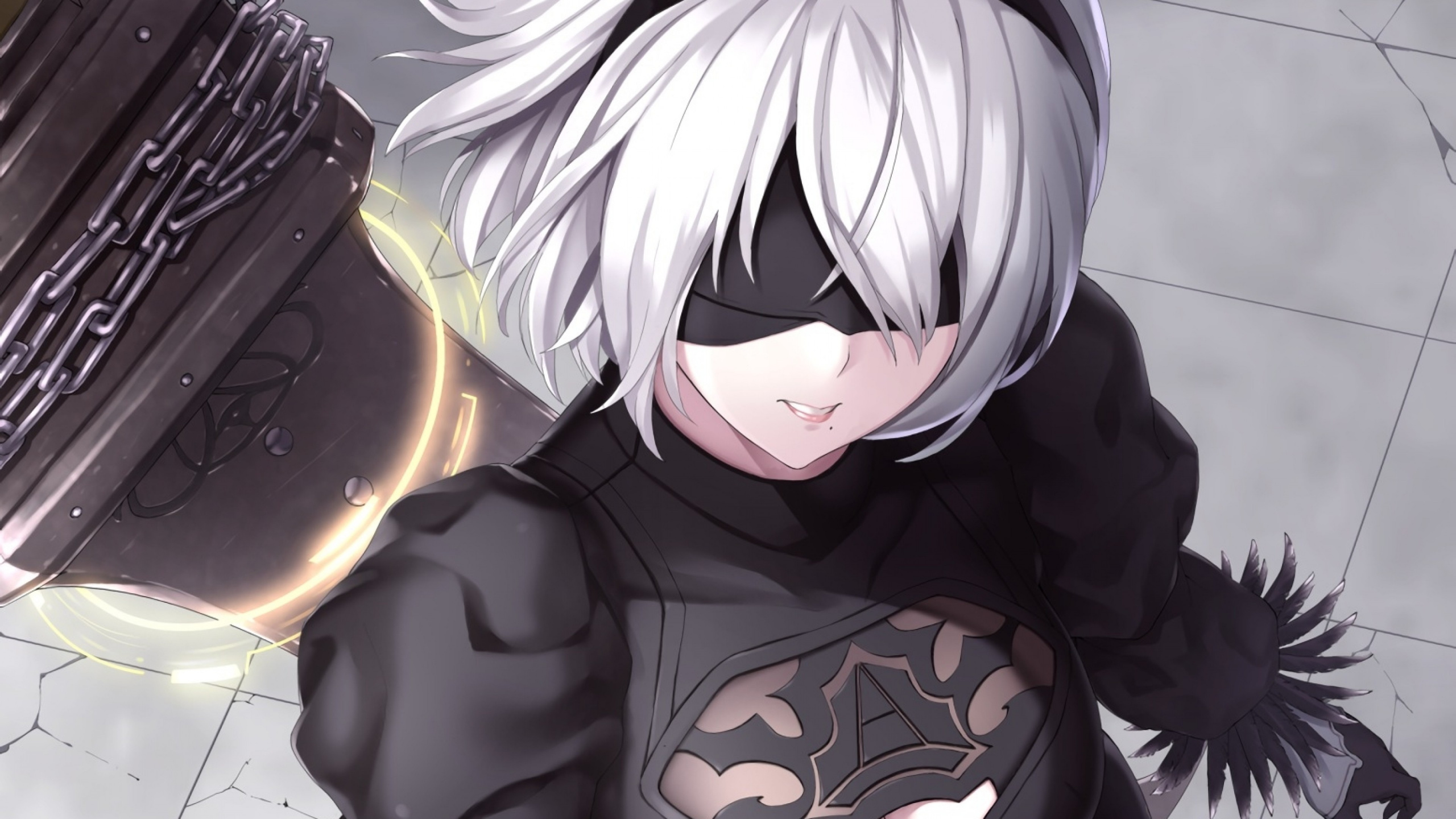 Personaje de Anime Masculino de Pelo Azul. Wallpaper in 2560x1440 Resolution