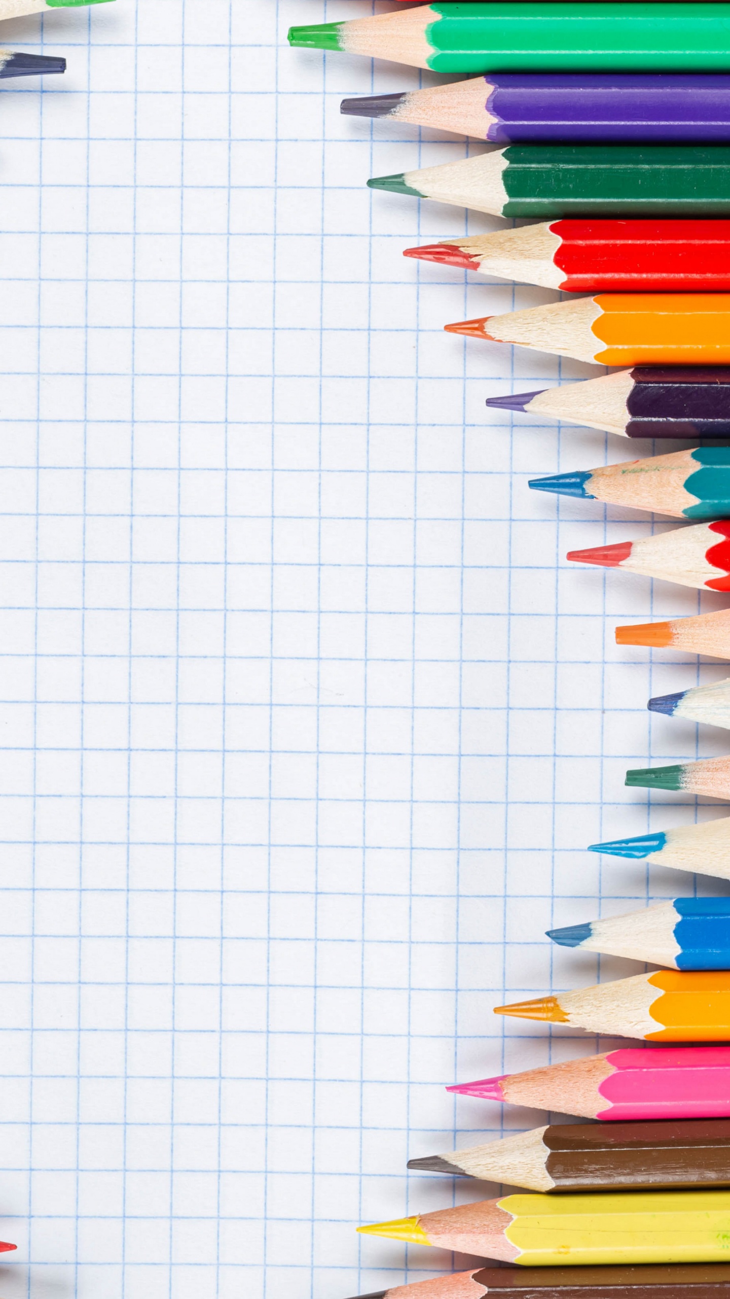 铅笔, 色彩, 编写实施, 矩形, 料酒店 壁纸 1440x2560 允许