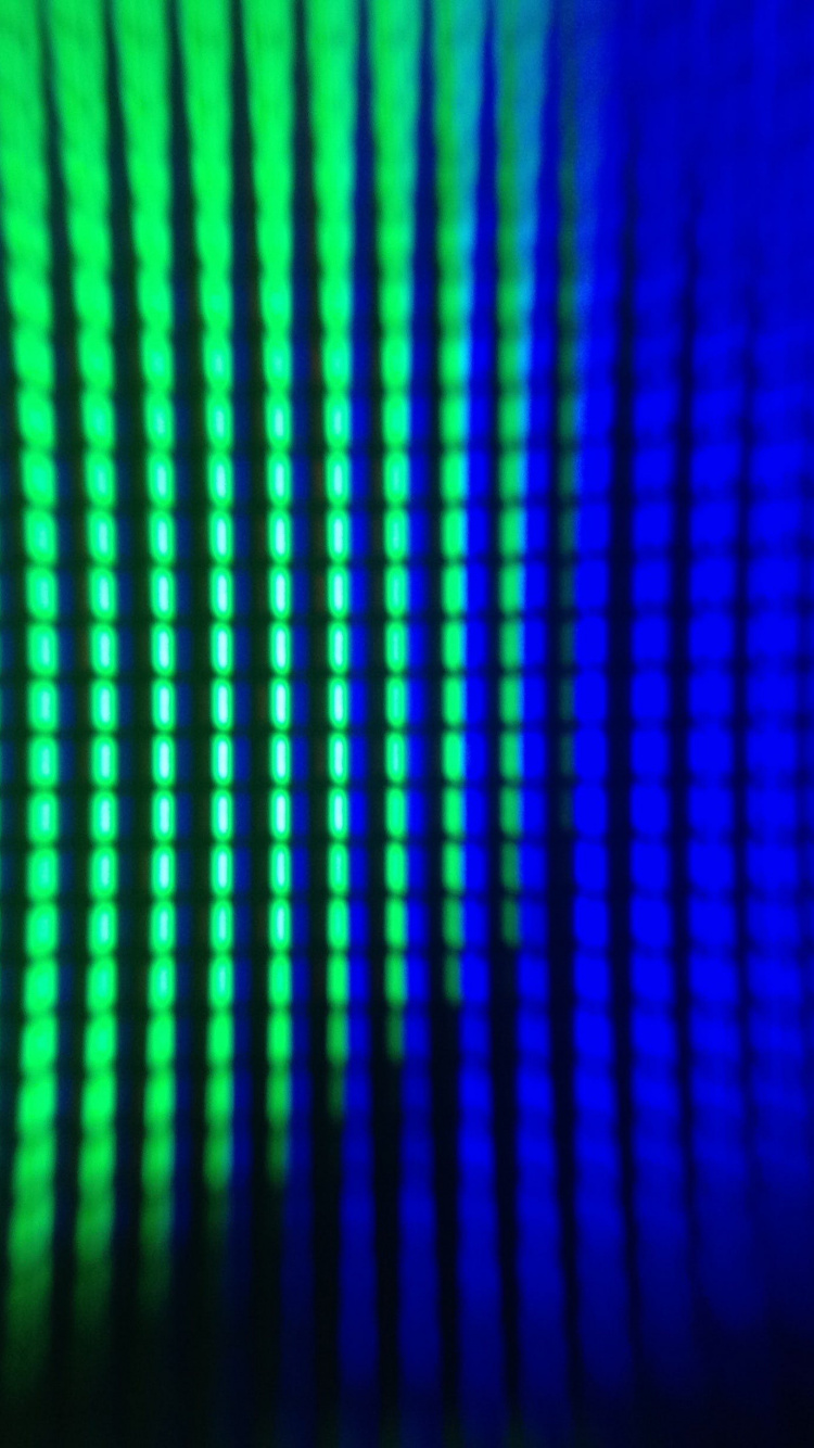 Papel Tapiz Digital de Luz Azul y Verde. Wallpaper in 750x1334 Resolution