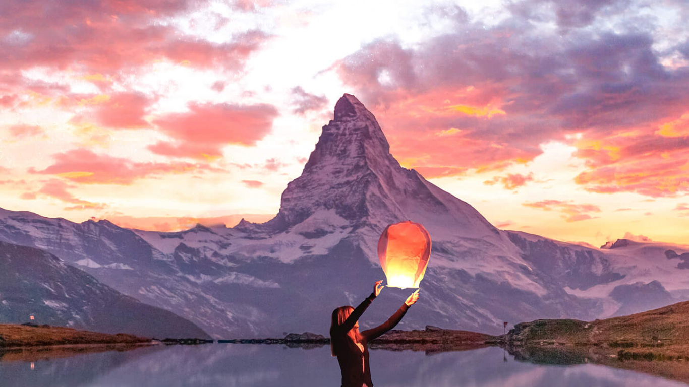 Eau, Afterglow, Paysage Naturel, Les Gens Dans la Nature, Nature. Wallpaper in 1366x768 Resolution