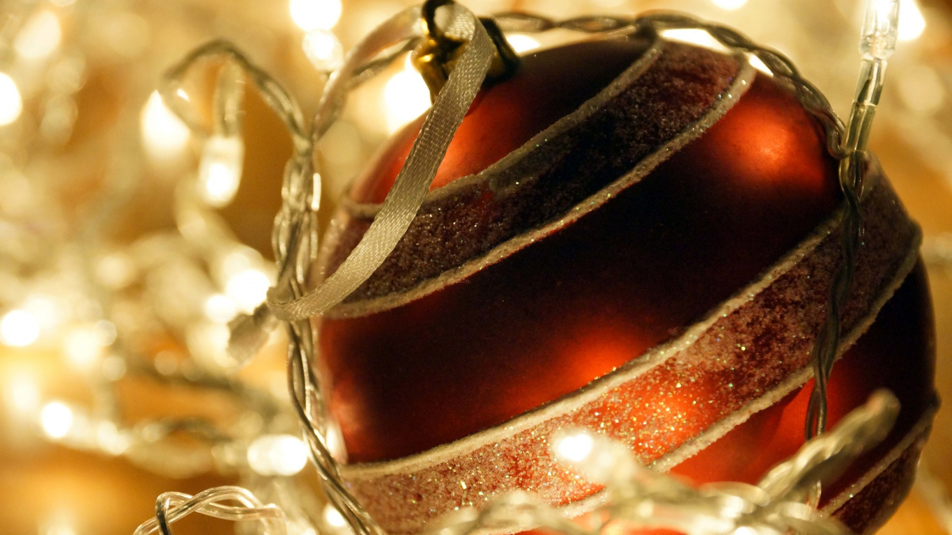 Neujahr, Christmas Ornament, Weihnachtsdekoration, Neujahr Baum, Becher. Wallpaper in 1366x768 Resolution