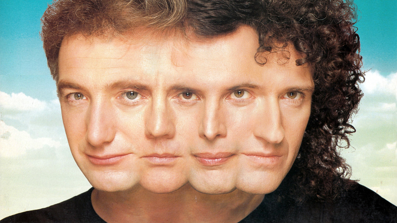 Queen, Disque de Phonographe, Face, Nez, Front. Wallpaper in 1366x768 Resolution