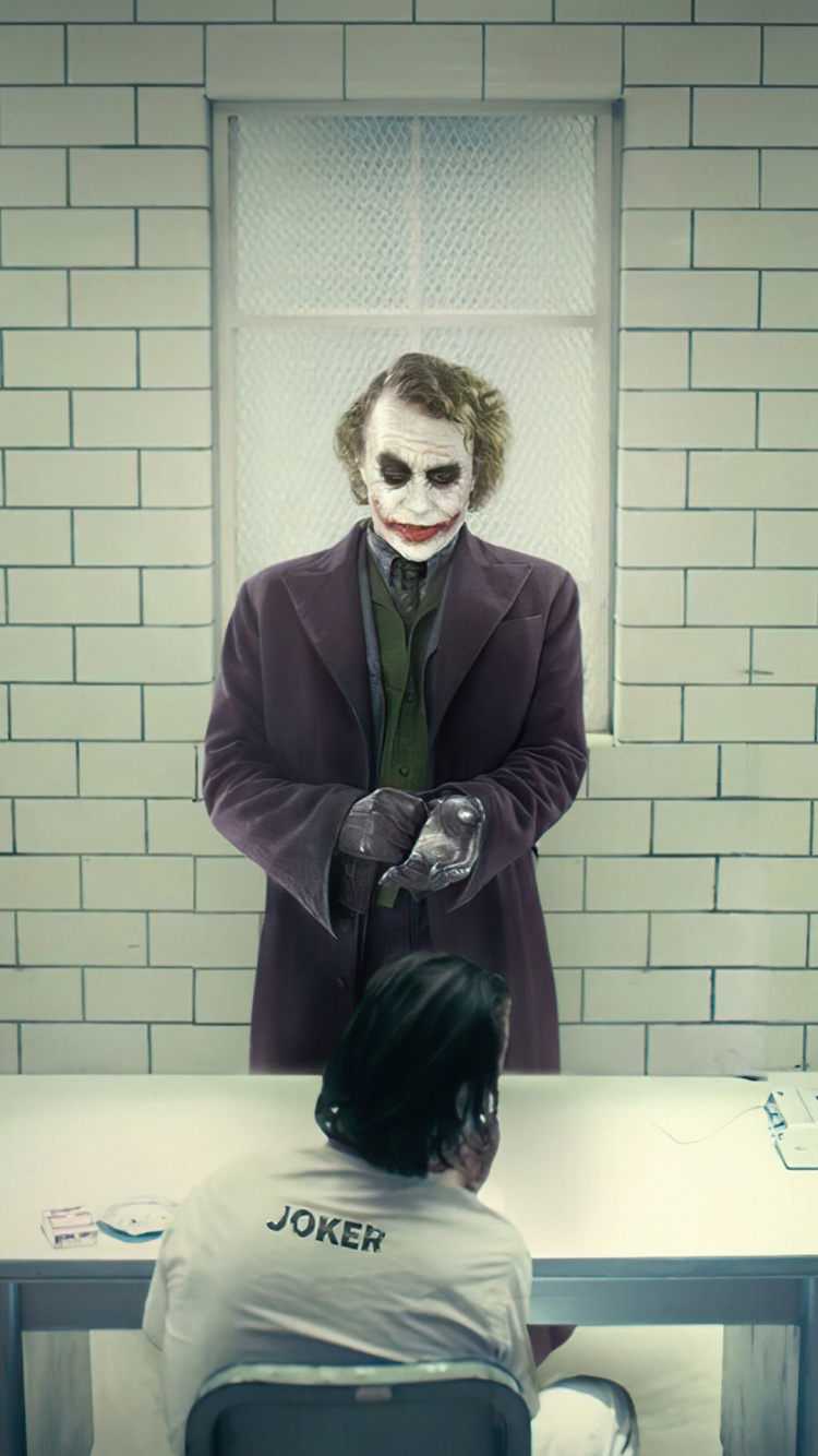 Herr, Joker, Batman, Todd Phillips, Harley Quinn. Wallpaper in 750x1334 Resolution