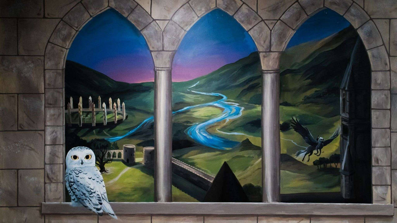 Pintura de Pájaro Blanco y Azul. Wallpaper in 1280x720 Resolution