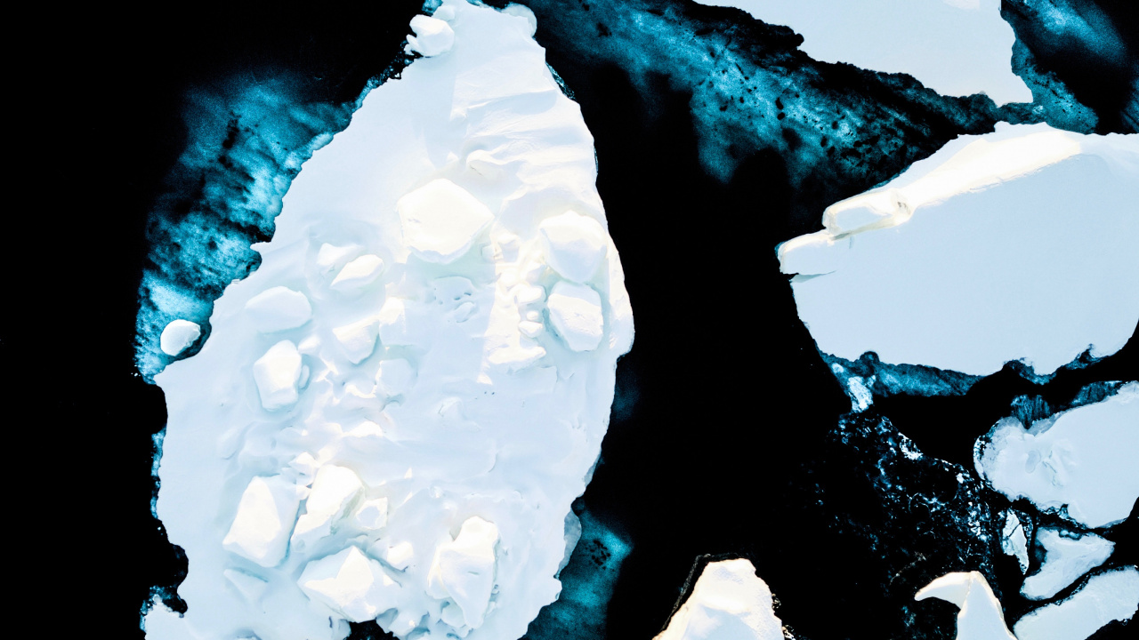 Eau, Blue, Illustration, Glace, Graphisme. Wallpaper in 1280x720 Resolution