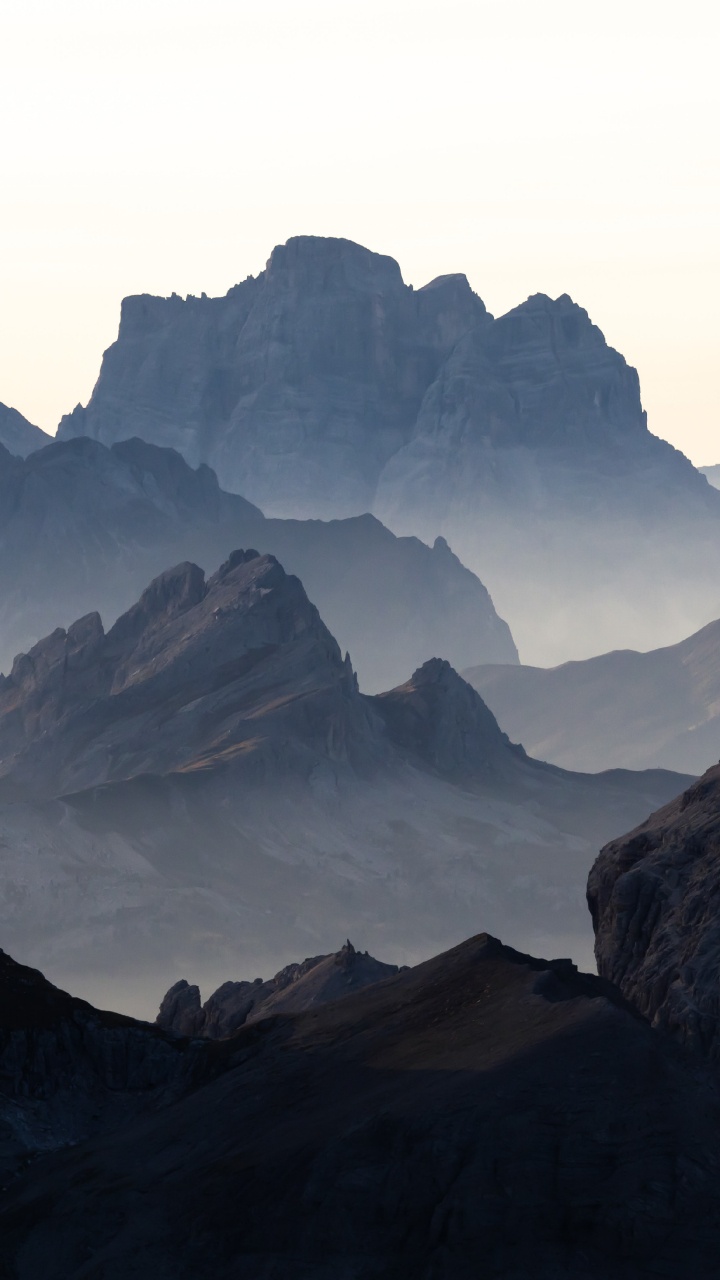 Mountain, Cloud, Atmosphere, Ecoregion, Nature. Wallpaper in 720x1280 Resolution