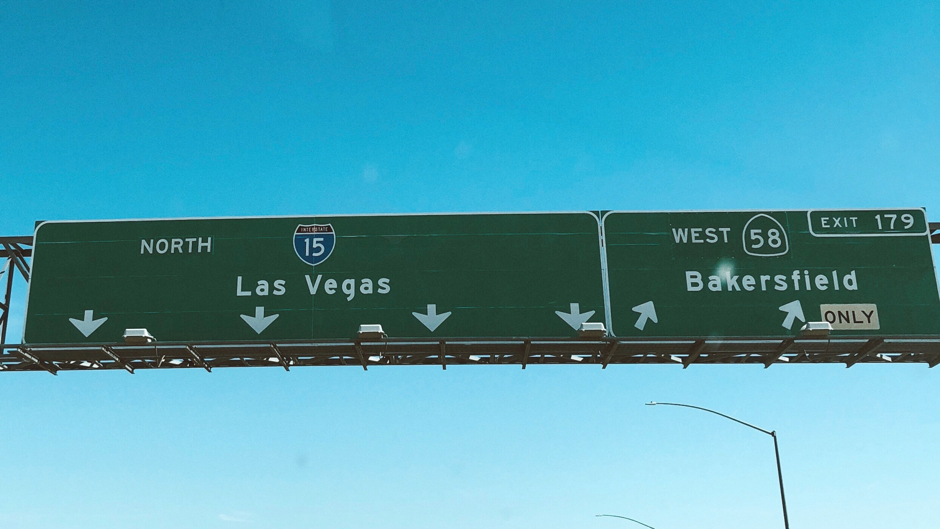 Las Vegas, Signe de la Circulation, Voie, Voyage Sur la Route, Route. Wallpaper in 1920x1080 Resolution