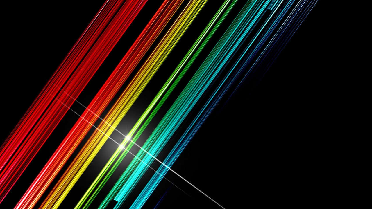 Red Yellow Green and Blue Lights. Wallpaper in 1280x720 Resolution
