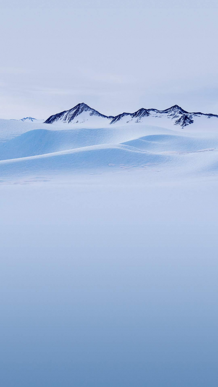 Xiaomi, MIUI 12, Azul, Las Formaciones Montañosas, Montaña. Wallpaper in 750x1334 Resolution