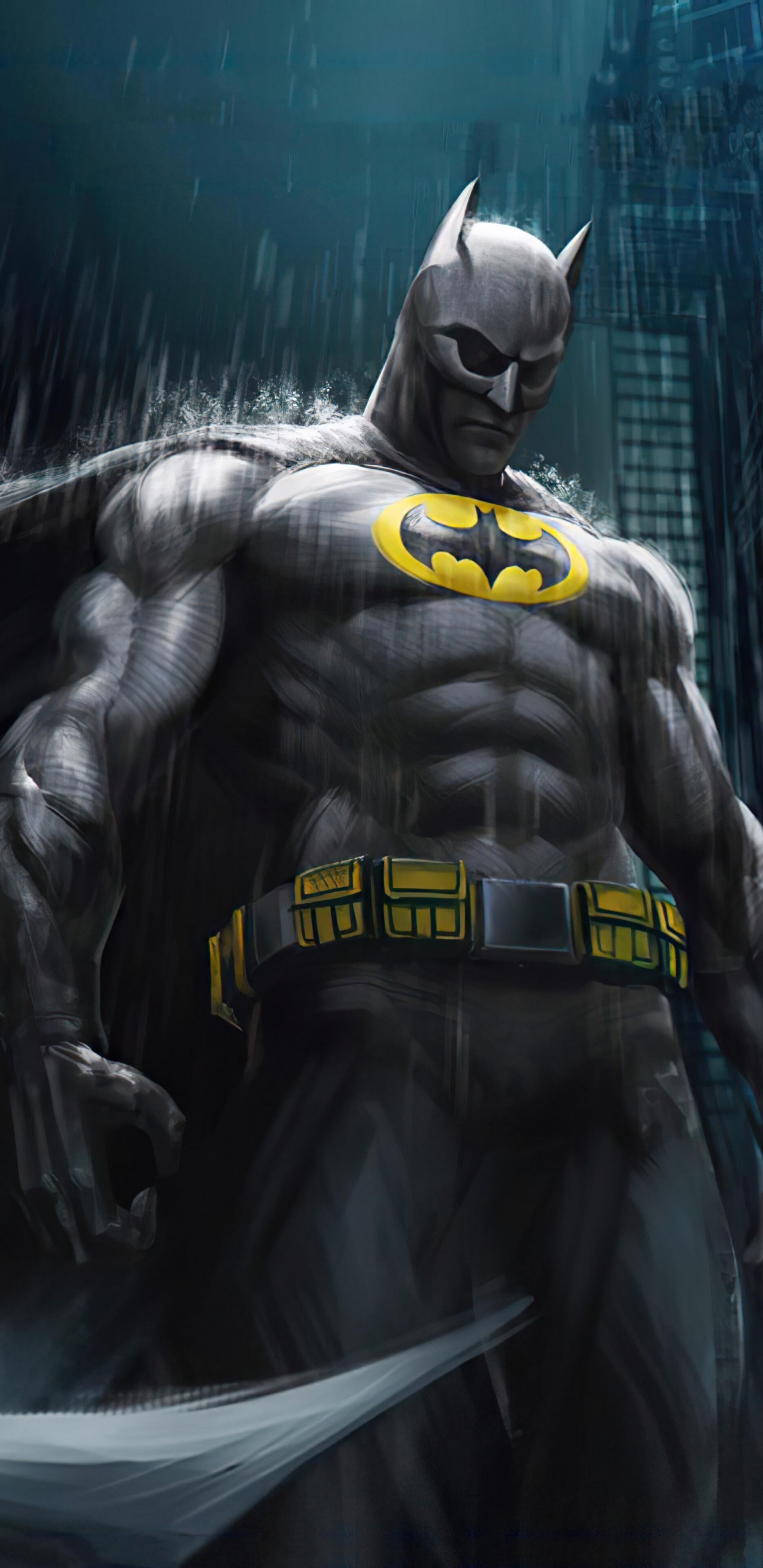 Batman, Superhelden, dc Comics, Comic, Cartoon. Wallpaper in 1440x2960 Resolution