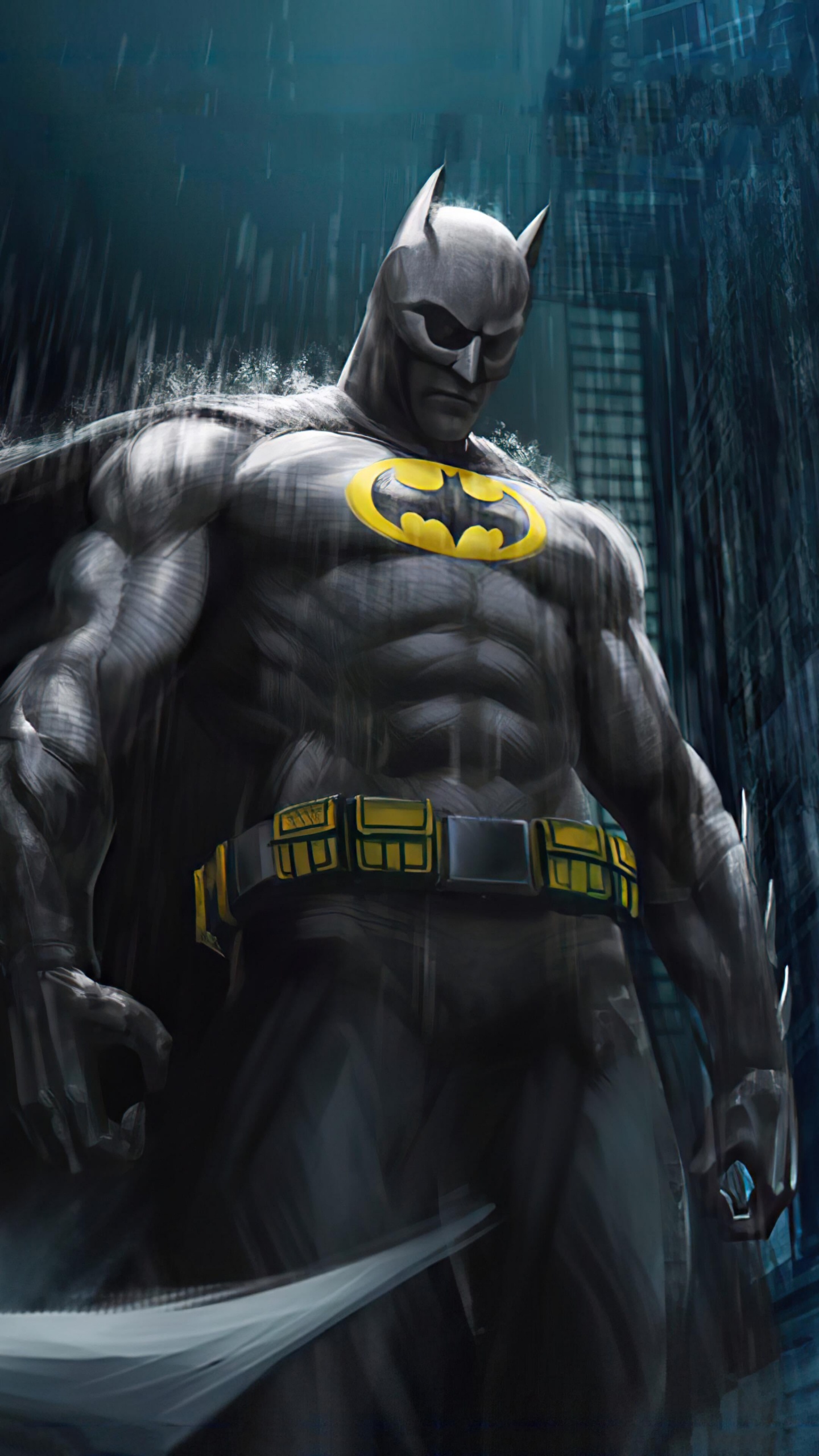 Batman, Superhero, dc Comics, Cartoon, Manche. Wallpaper in 1440x2560 Resolution