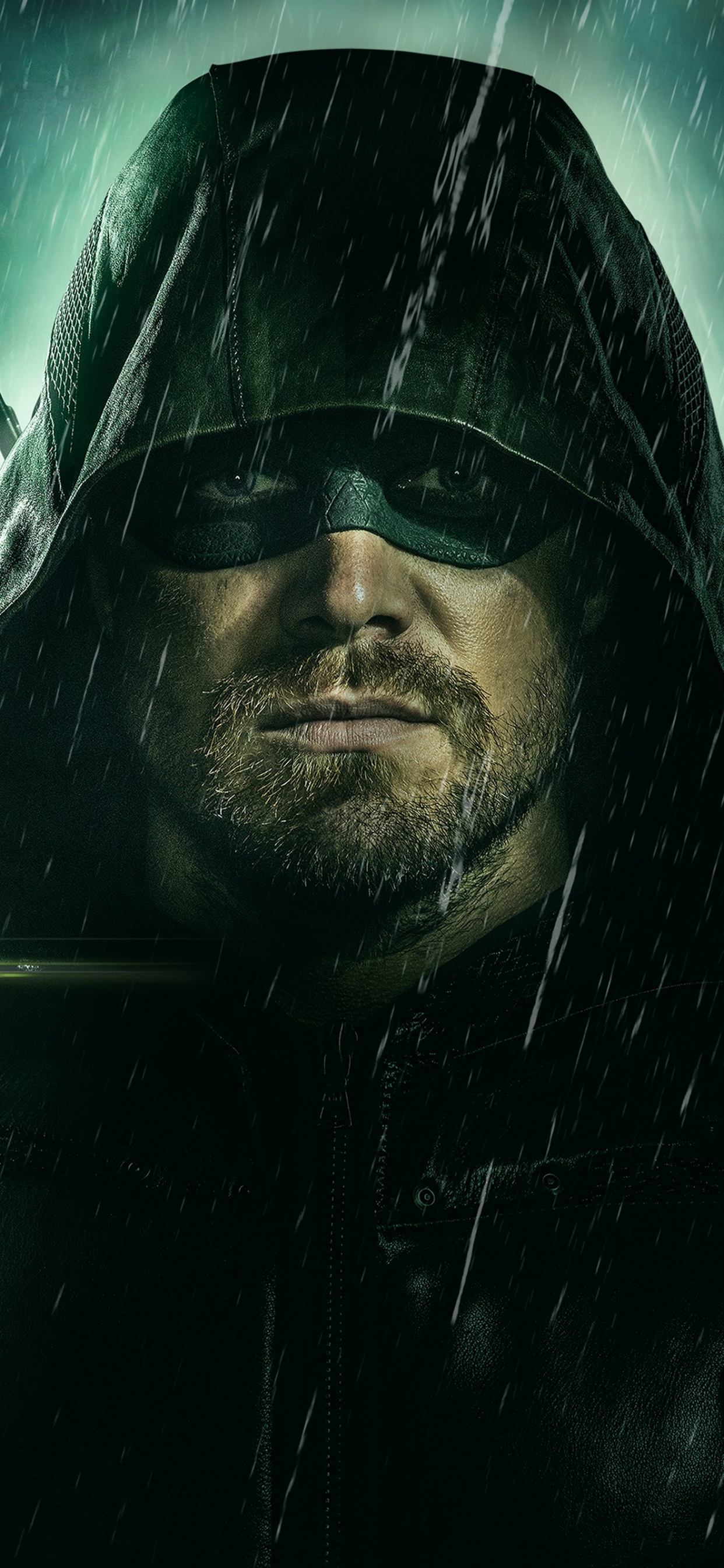 Mann im Schwarzen Hoodie Mit Schwarzer Brille. Wallpaper in 1242x2688 Resolution