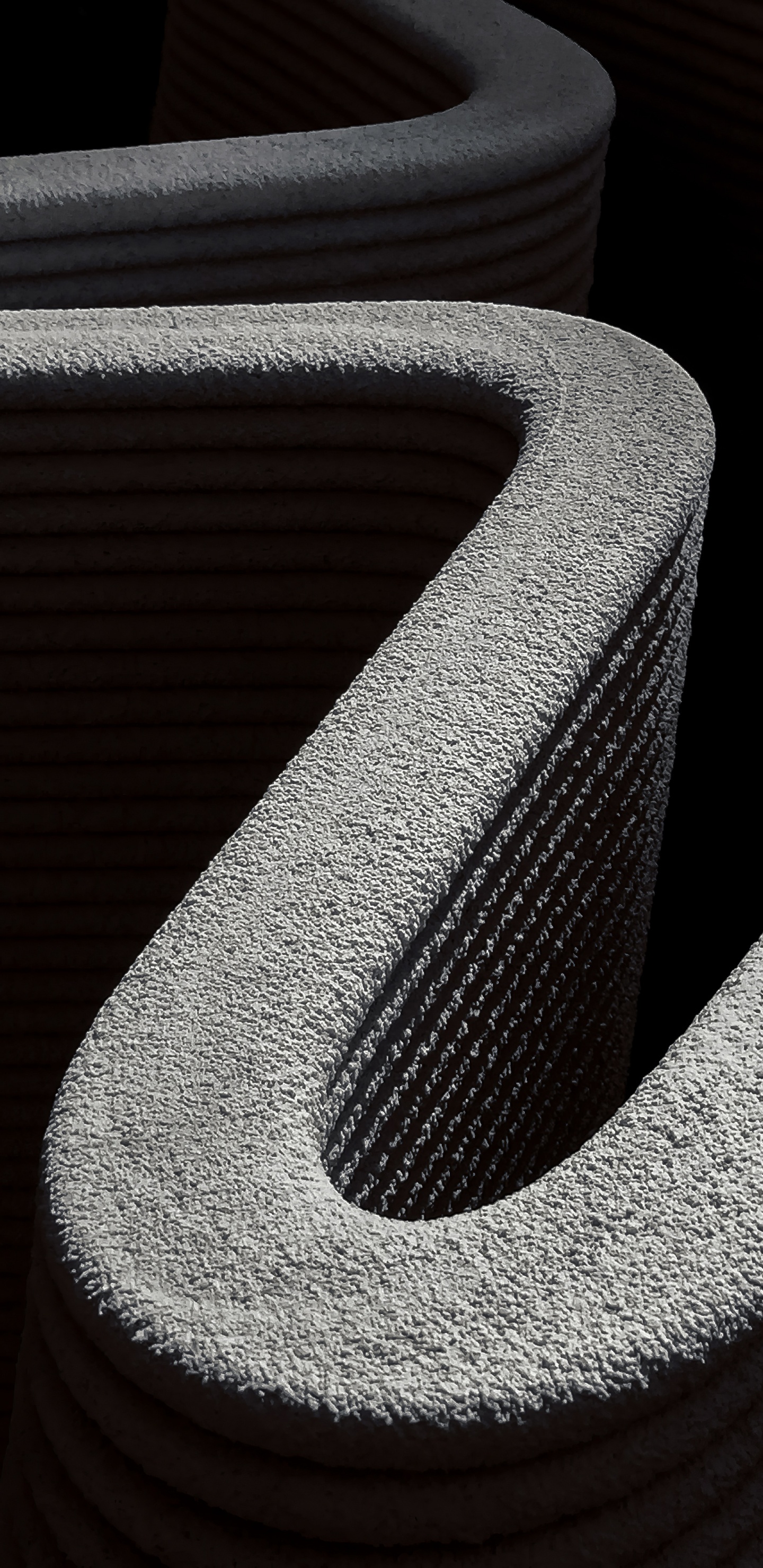 Chaise en Bois Grise et Marron. Wallpaper in 1440x2960 Resolution