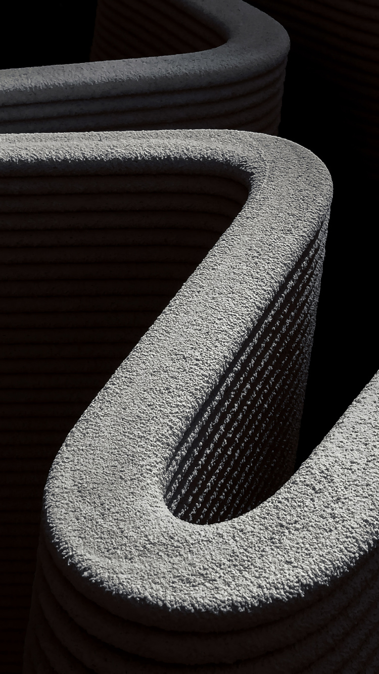 Chaise en Bois Grise et Marron. Wallpaper in 750x1334 Resolution