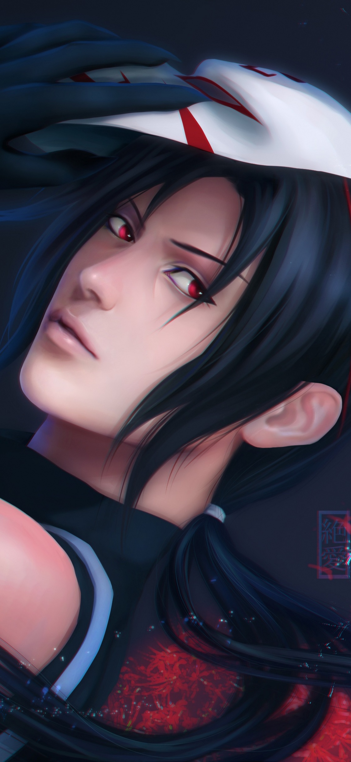 Frau im Schwarzen Langarmhemd. Wallpaper in 1125x2436 Resolution