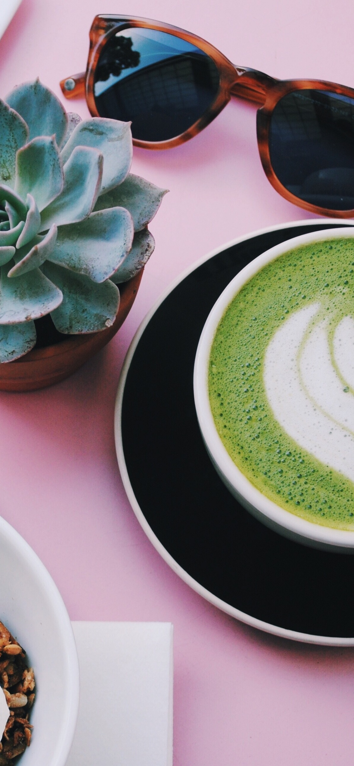 Sliced Bread on White Ceramic Plate. Wallpaper in 1125x2436 Resolution