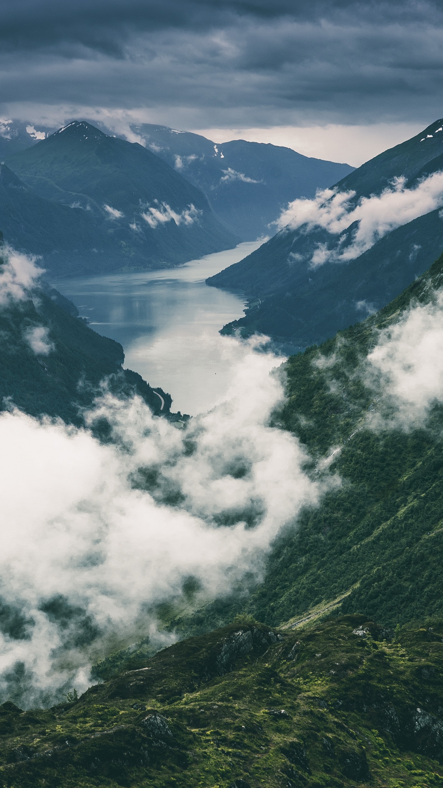 多山的地貌, 高地, 山脉, 性质, 自然景观 壁纸 1440x2560 允许