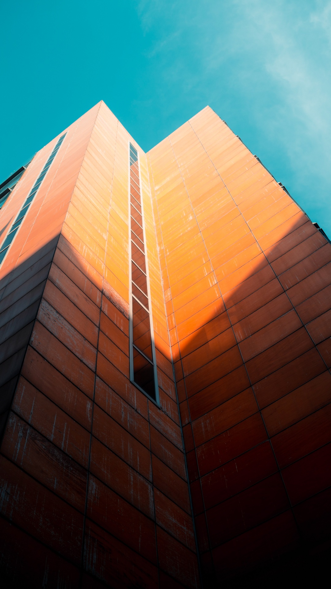 Vladist, Apple Music, Building, Skyscraper, Daytime. Wallpaper in 1080x1920 Resolution