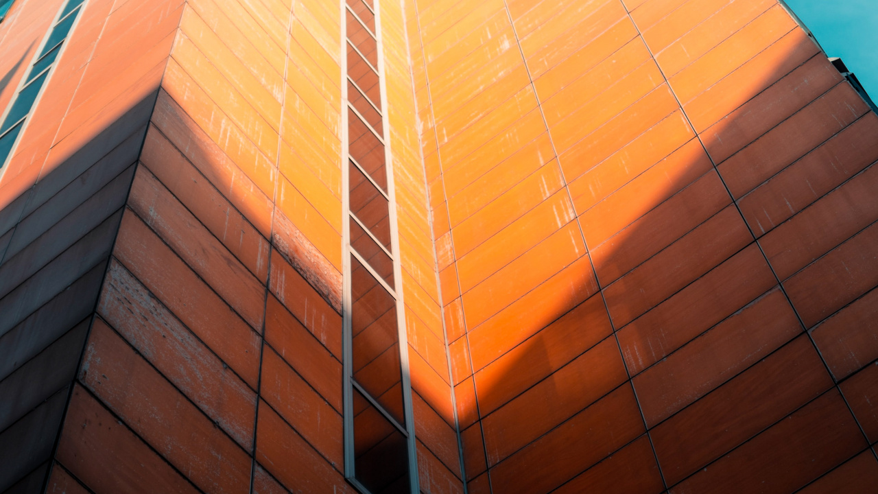 Von Vlad, Apple-Musik, Gebäude, Wolkenkratzer, Tageszeit. Wallpaper in 1280x720 Resolution