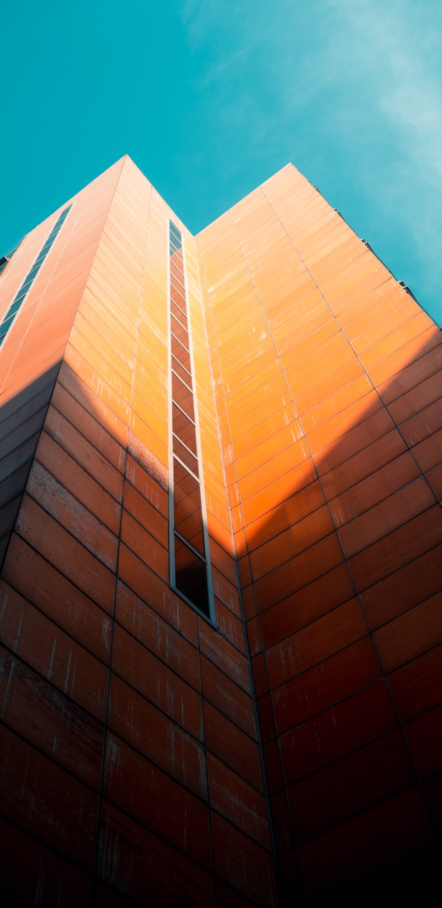 Von Vlad, Apple-Musik, Gebäude, Wolkenkratzer, Tageszeit. Wallpaper in 1440x2960 Resolution