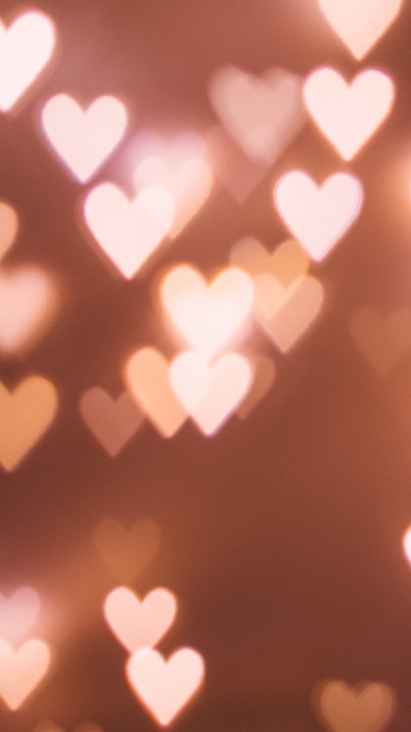 Red and White Light Bokeh. Wallpaper in 1440x2560 Resolution