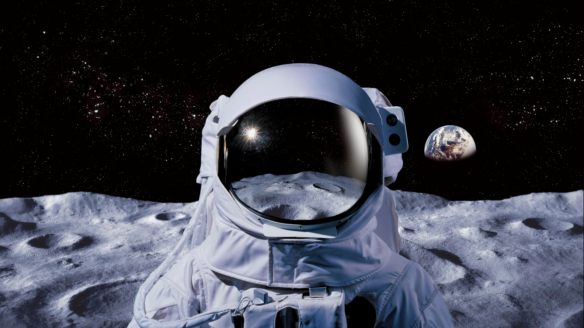 Person in Blue Jacket Wearing White Goggles. Wallpaper in 1920x1080 Resolution