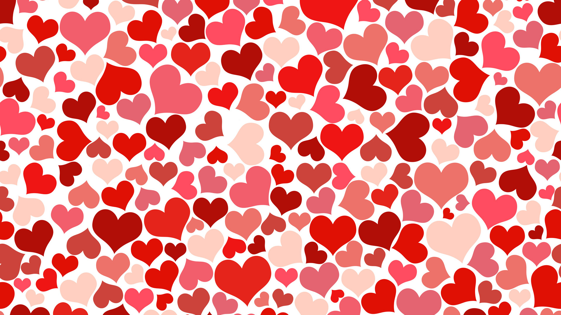 Herzen, Cliparts, Muster, Design, Valentines Tag. Wallpaper in 1920x1080 Resolution