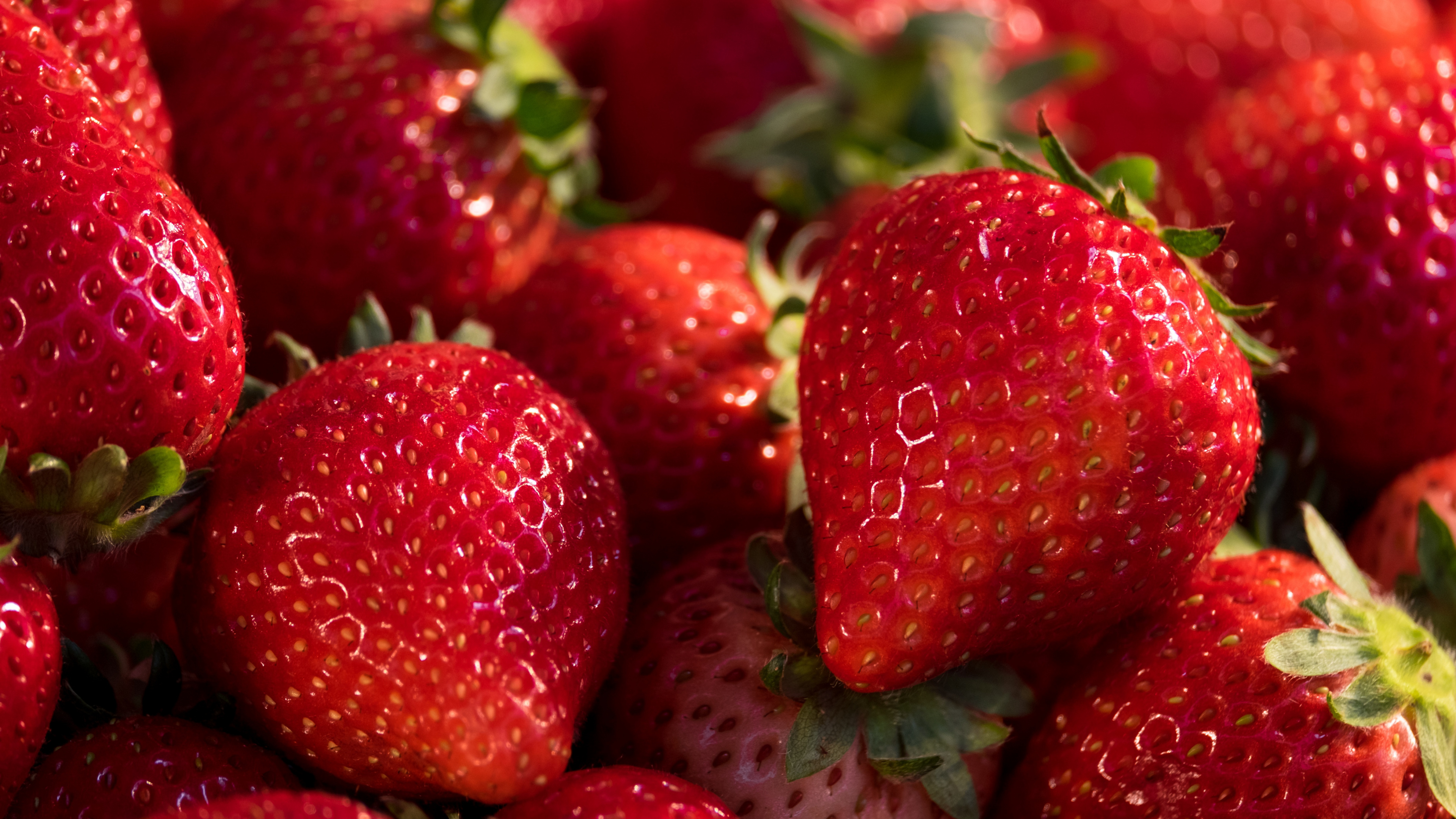 Strawberry, West Virginia Strawberry Festival, Florida Strawberry Festival, Berry, Smoothie. Wallpaper in 3840x2160 Resolution