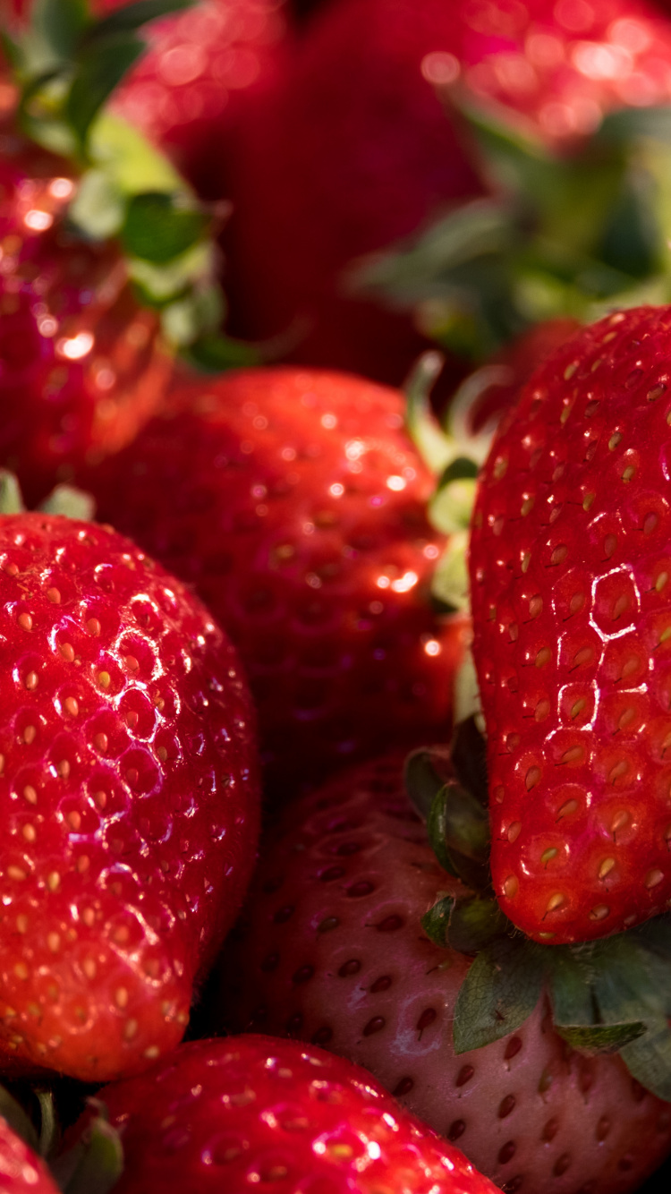 Strawberry, West Virginia Strawberry Festival, Florida Strawberry Festival, Berry, Smoothie. Wallpaper in 750x1334 Resolution