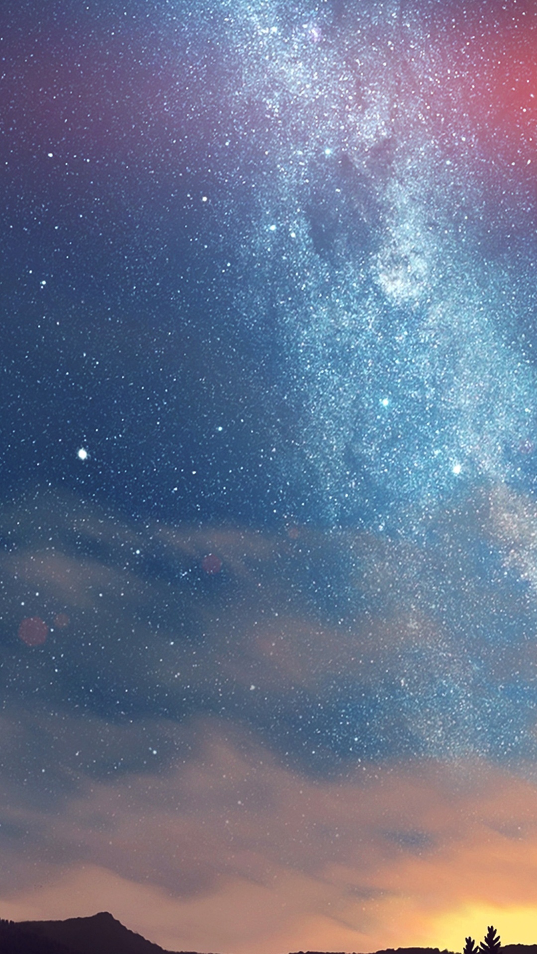 Milchstraße, Stern, Galaxy, Cloud, Atmosphäre. Wallpaper in 1080x1920 Resolution