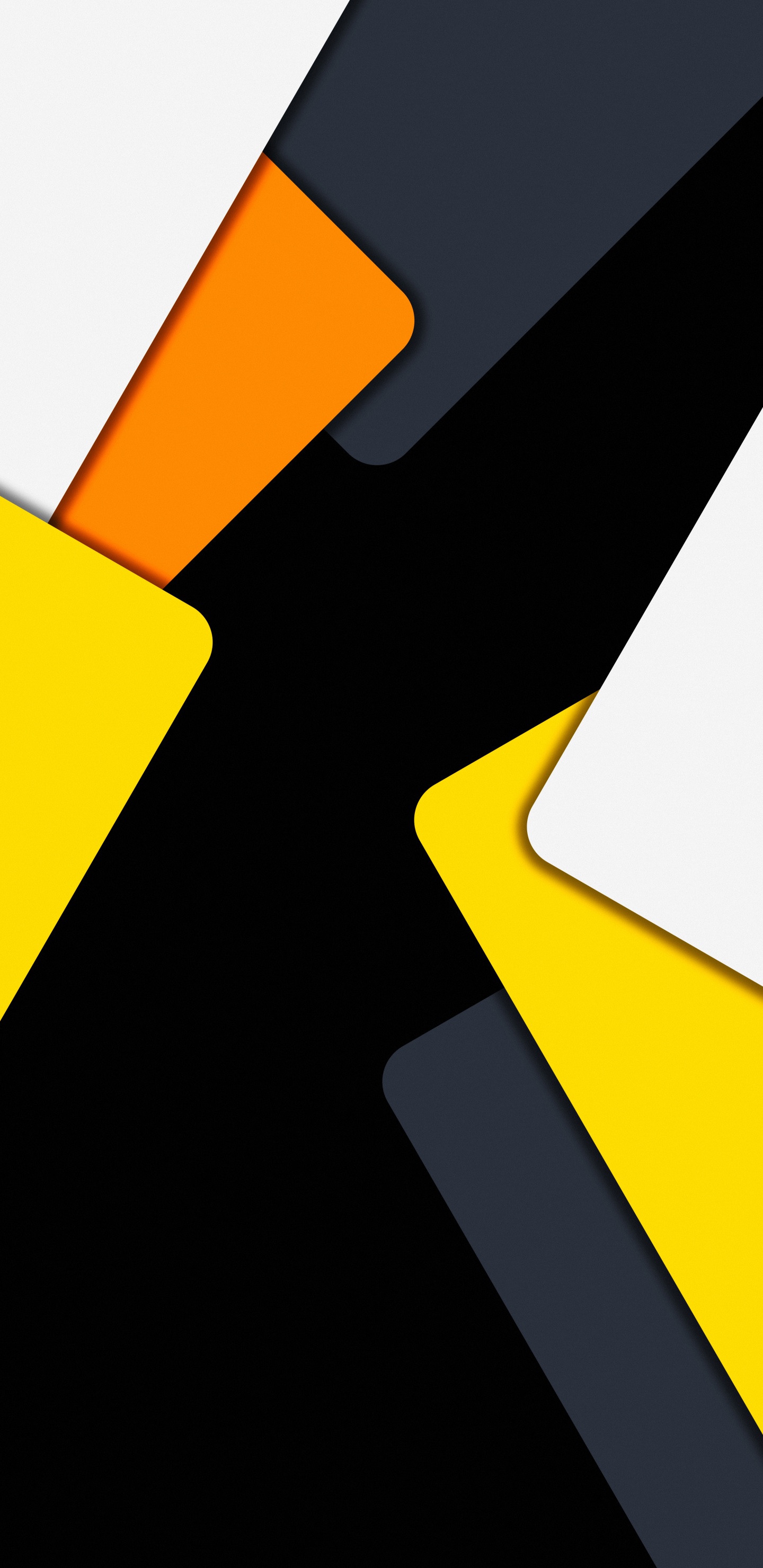 Naranja, Rectángulo, Gesto, Triangulo, Material Propiedad. Wallpaper in 1440x2960 Resolution