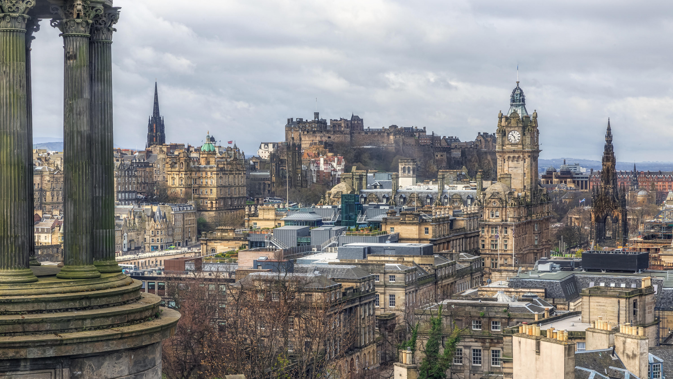 Aerial View of City Buildings During Daytime. Wallpaper in 2560x1440 Resolution