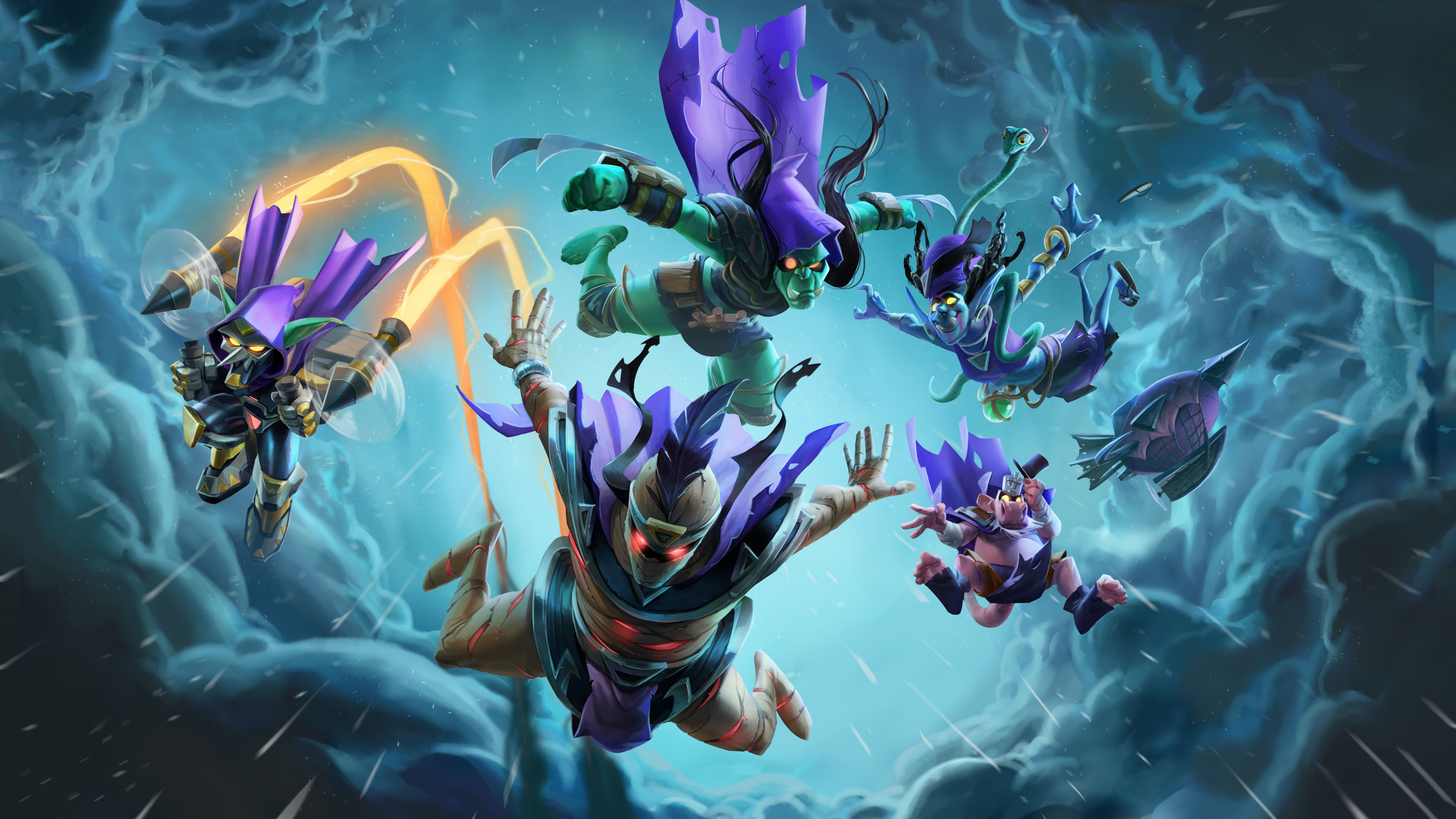 Hearthstone, Blizzard Entertainment, Jeu de Cartes à Collectionner, Pack D'extension, Jeu D'aventure. Wallpaper in 3840x2160 Resolution