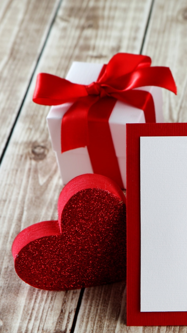 Valentines Day, Heart, Red, Flower, Petal. Wallpaper in 720x1280 Resolution