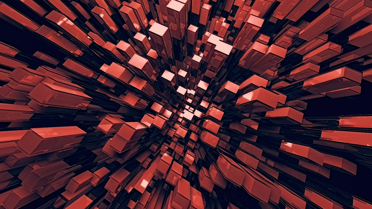 Peinture Abstraite Orange et Noire. Wallpaper in 1280x720 Resolution