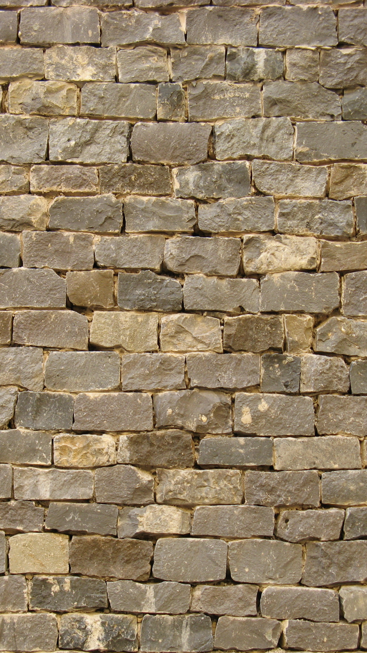 砌砖, 砖, 石壁, 建设, 鹅卵石 壁纸 750x1334 允许