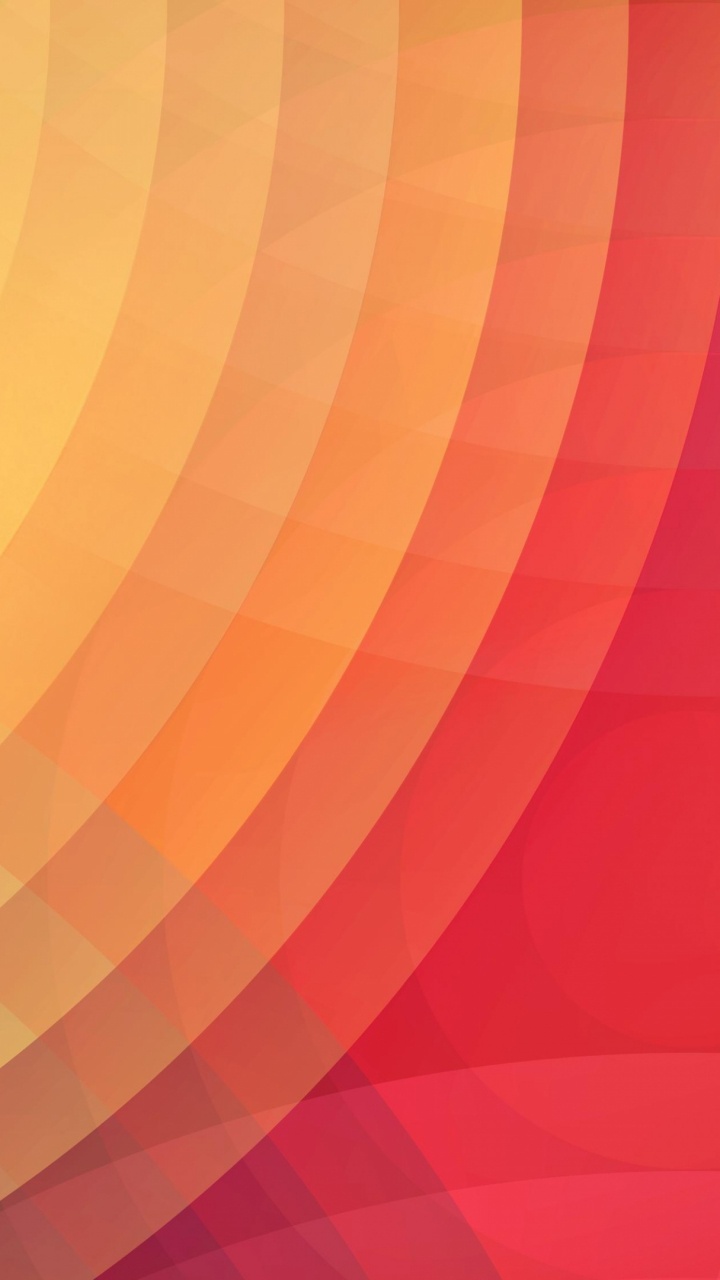 Peinture Abstraite Rouge et Jaune. Wallpaper in 720x1280 Resolution