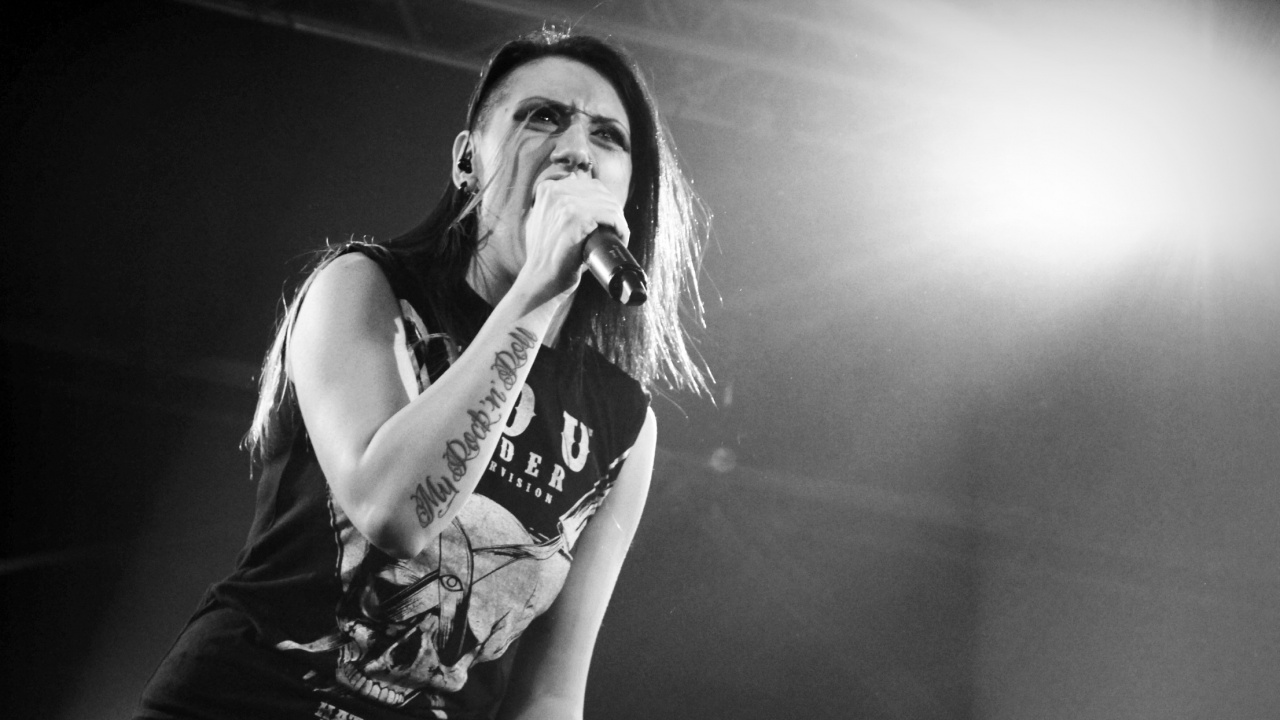 麦克风, 音乐家, 性能, 黑色的, 唱歌 壁纸 1280x720 允许