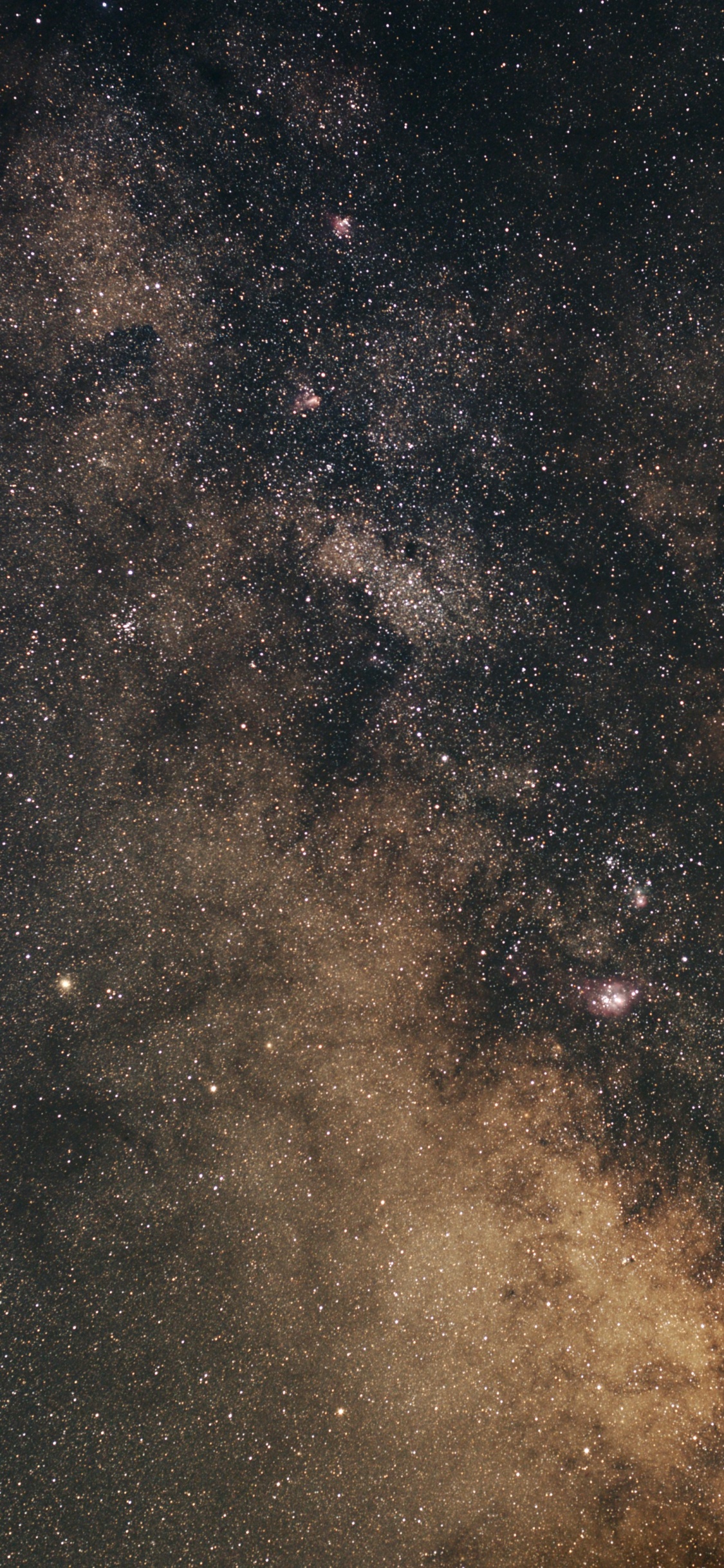 银河系, 天文学, 螺旋星系, 宇宙, 明星 壁纸 1125x2436 允许