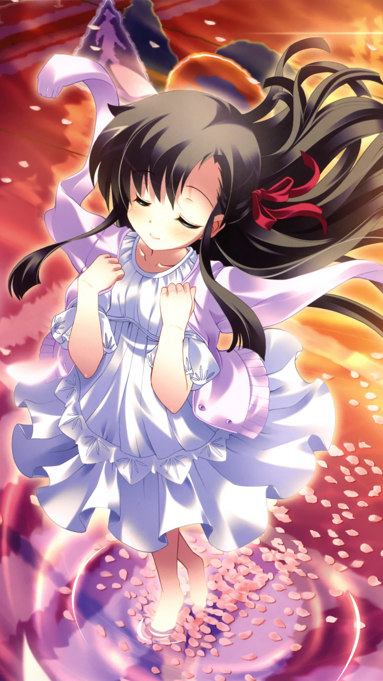 Anime, Drawing, Hair, Eye, Cartoon. Wallpaper in 750x1334 Resolution