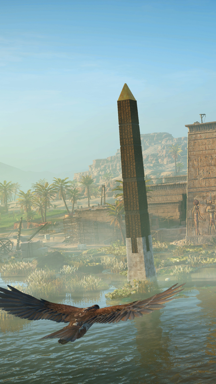 Assassins Creed Origins, Assassins Creed Brotherhood, Assassins Creed, Ubisoft, Water. Wallpaper in 750x1334 Resolution