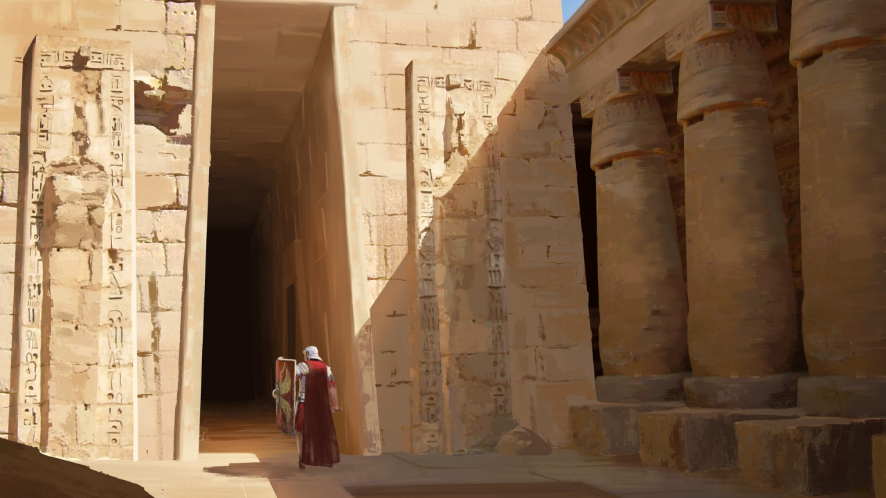 Historic Site, Ancient History, Column, Mortuary Temple, History. Wallpaper in 1280x720 Resolution