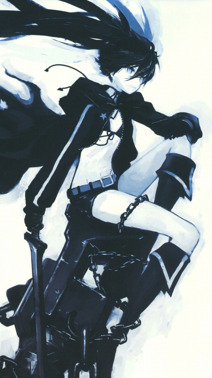 Personnage D'anime Masculin Aux Cheveux Noirs. Wallpaper in 720x1280 Resolution