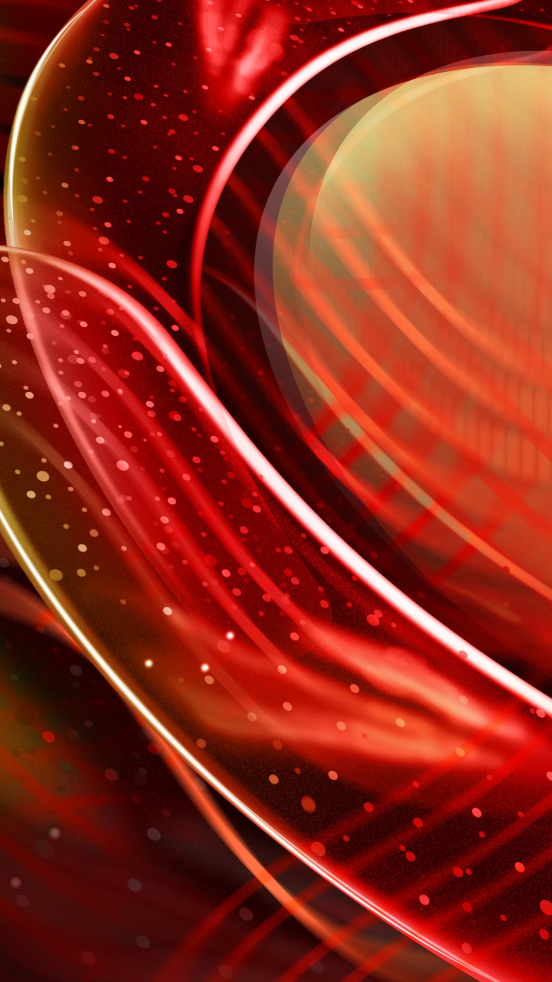 Red and White Light Digital Wallpaper. Wallpaper in 1080x1920 Resolution