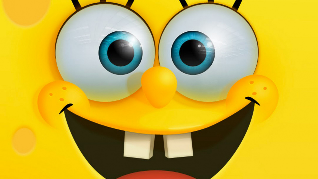 Cartoon, Dessin Animé, Bas De Bikini, Nickelodeon. Wallpaper in 1280x720 Resolution