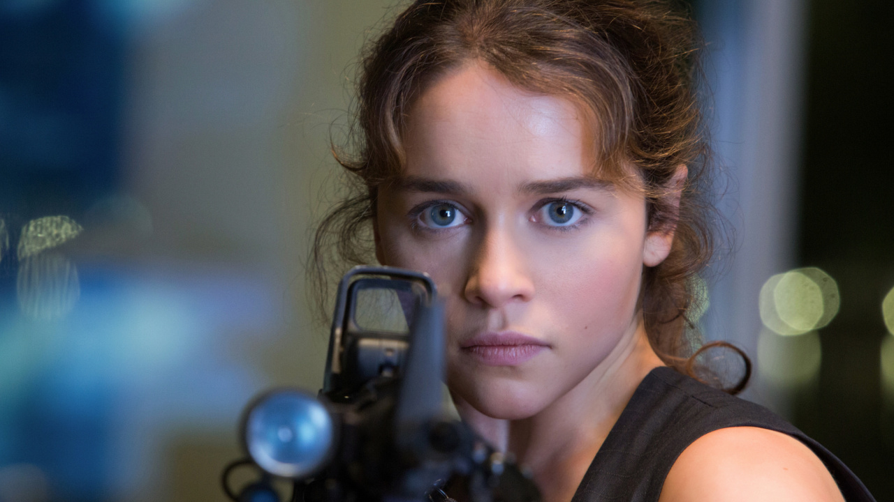 Girl in Black Tank Top Holding Black Video Camera. Wallpaper in 1280x720 Resolution