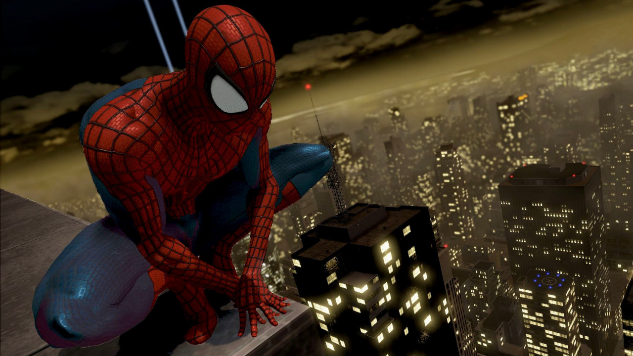 Spider Man Plüschtier Auf Dem Wasser. Wallpaper in 1280x720 Resolution