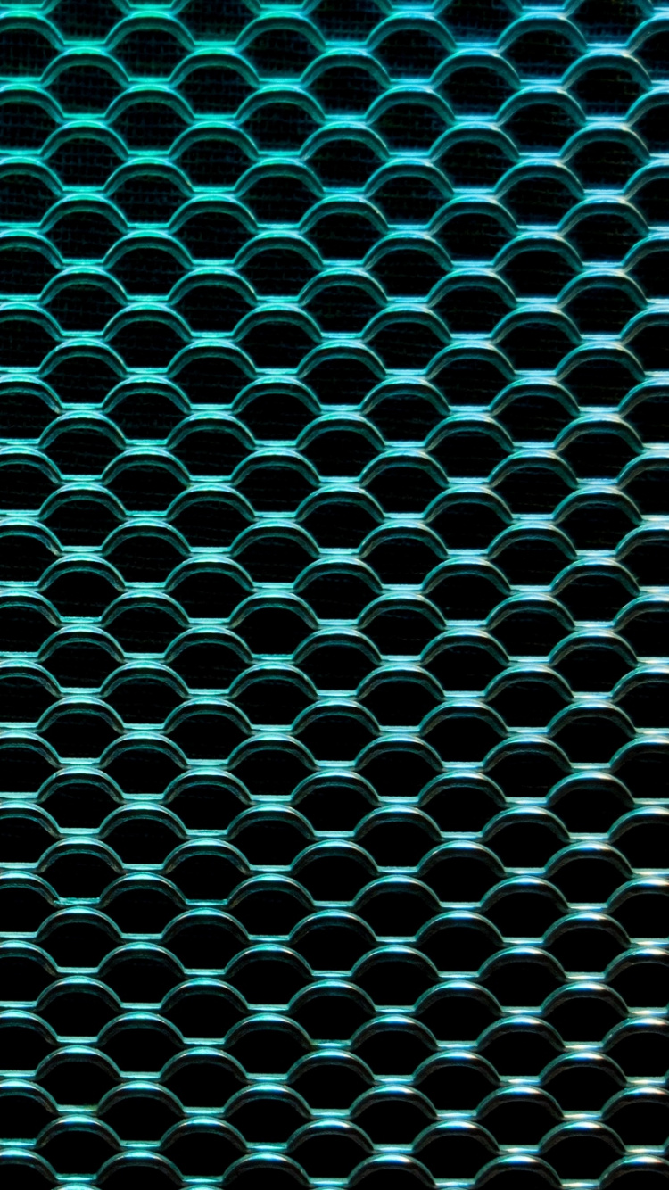 Grün-weiß Gepunktetes Textil. Wallpaper in 750x1334 Resolution