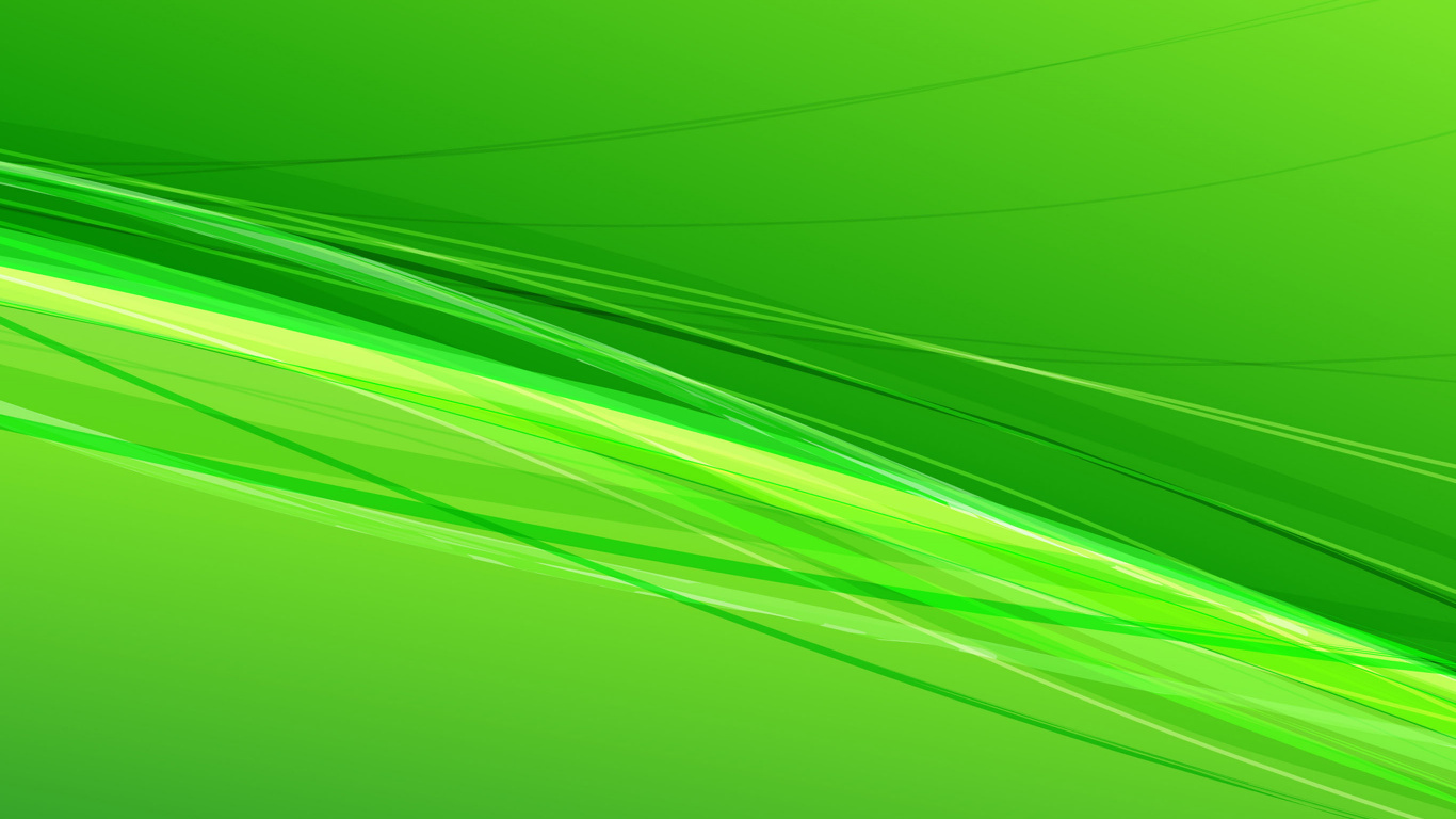 Grüne Und Violette Lichtillustration. Wallpaper in 1366x768 Resolution